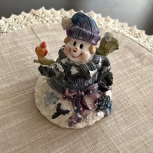 Snowman figurine